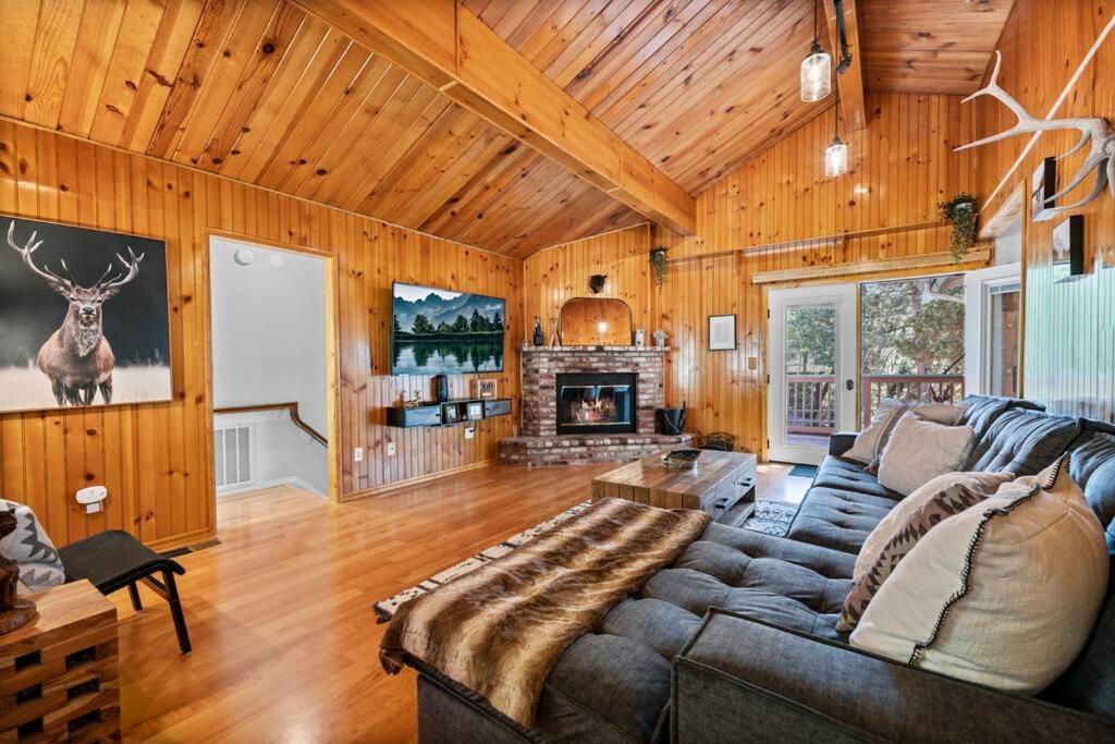 Cozy Cabin Perfect For 2 Families Big Bear Lake Exteriör bild