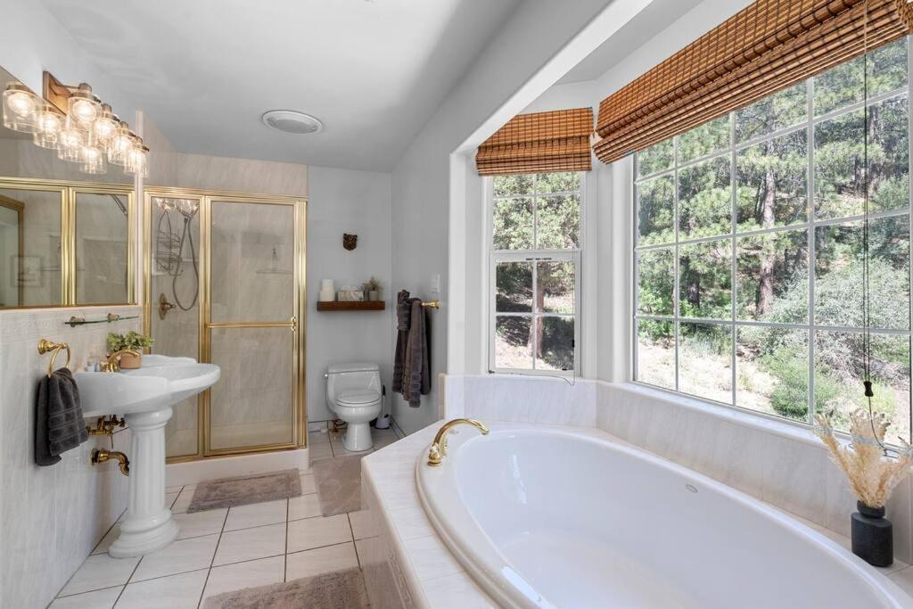 Cozy Cabin Perfect For 2 Families Big Bear Lake Exteriör bild