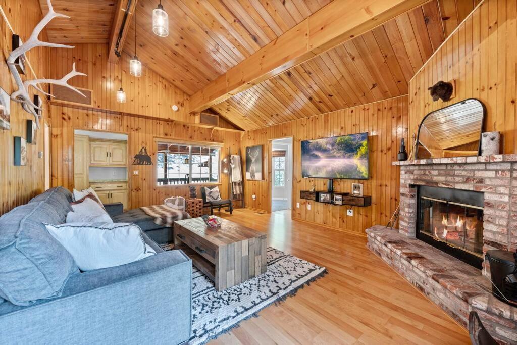 Cozy Cabin Perfect For 2 Families Big Bear Lake Exteriör bild