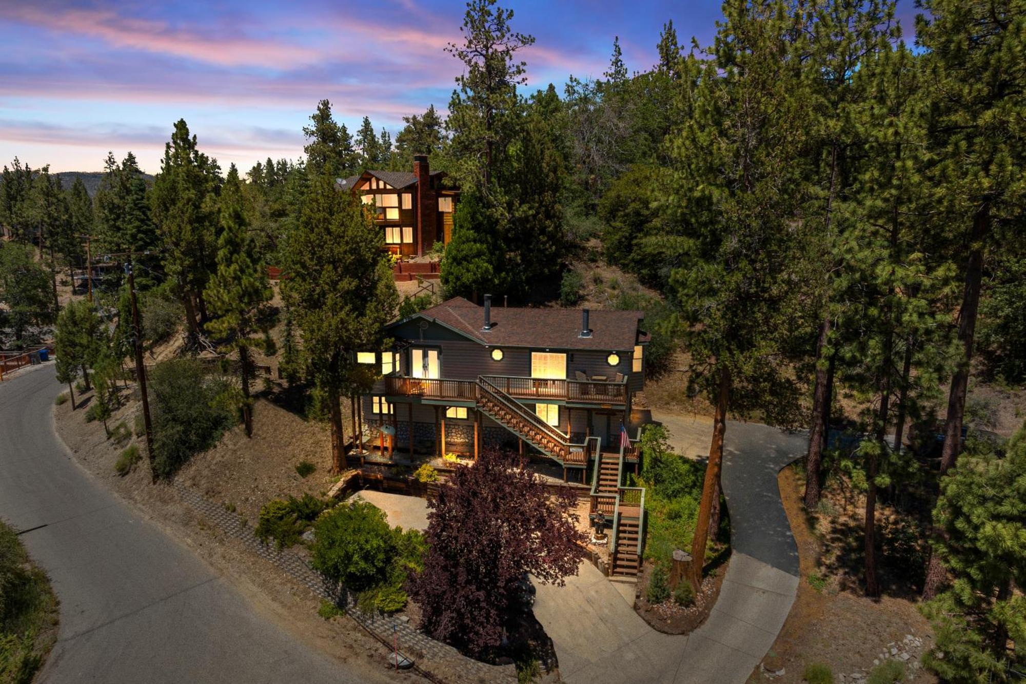Cozy Cabin Perfect For 2 Families Big Bear Lake Exteriör bild